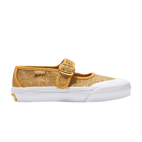 Vans Mary Jane Kids 'Glitter - Champagne Gold Yellow'