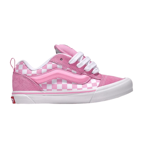Vans Knu Skool Checkerboard Prism Pink White (PS)
