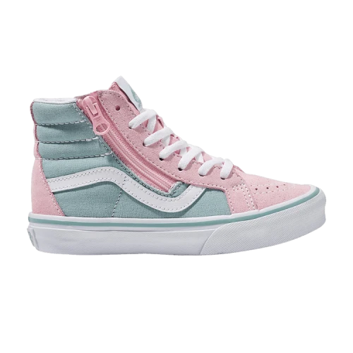 Vans Sk8-Hi Reissue Side Zip Kids '2 Tone - Mint Pink'