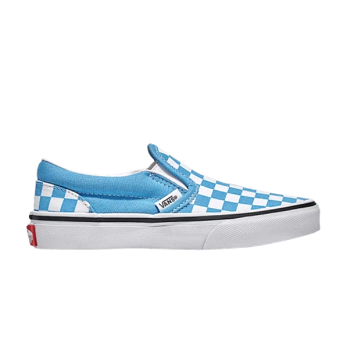 Vans Classic Slip-On Kids 'Checkerboard - Heritage Blue'