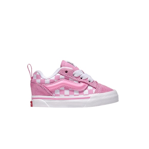 Vans Knu Skool Checkerboard Prism Pink White (TD)