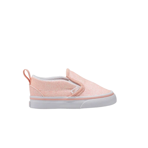 Vans Slip-On V Toddler 'Glitter - Apricot Nectar'