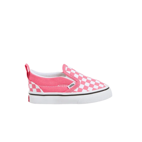 Vans Slip-On V Toddler 'Checkerboard - Honeysuckle'