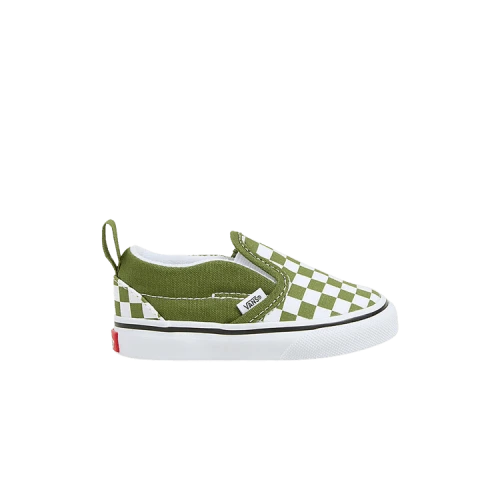 Vans Slip-On V Toddler 'Checkerboard - Pesto'