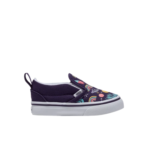 Vans Slip-On V Toddler 'Galaxy Purple'
