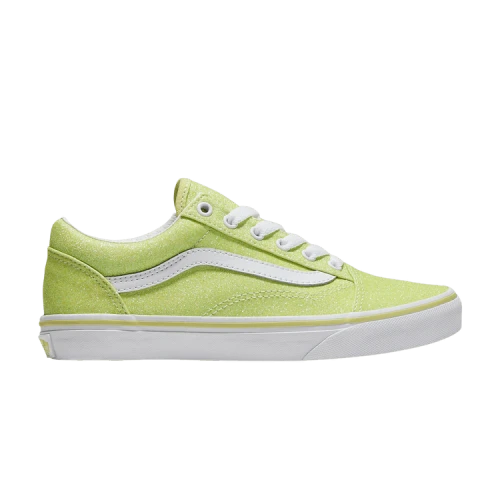 Vans Old Skool Kids 'Glitter - Lime Sherbet'