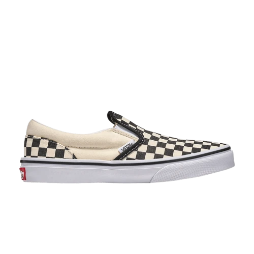Vans Classic Slip-On Kids 'Checkerboard - Black Off White'