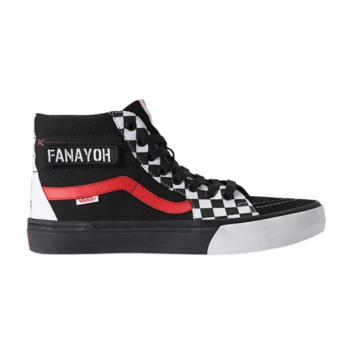Vans Sk8-Hi FANAYOH BMX Black White Red