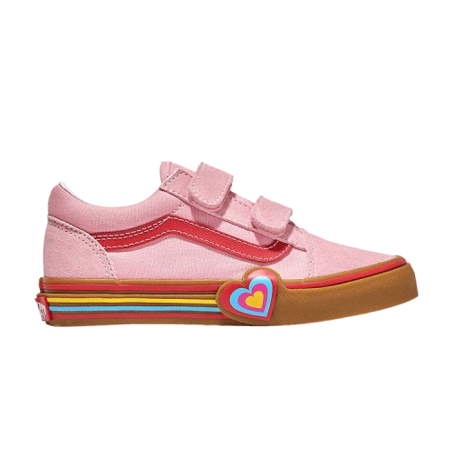 Vans Old Skool V Kids 'Pink Heart'