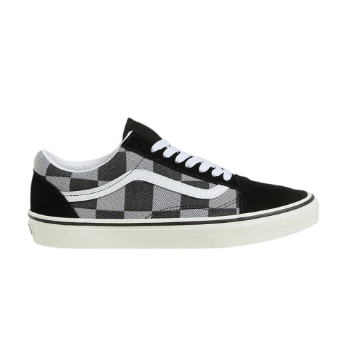 Vans Old Skool Black Oversize Checkerboard