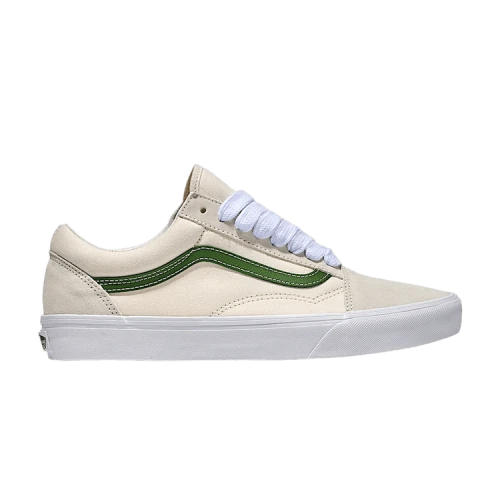 Vans Old Skool Marshmallow White Green