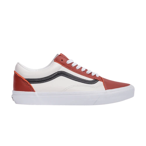 Vans Old Skool 'White Sport Red Black'