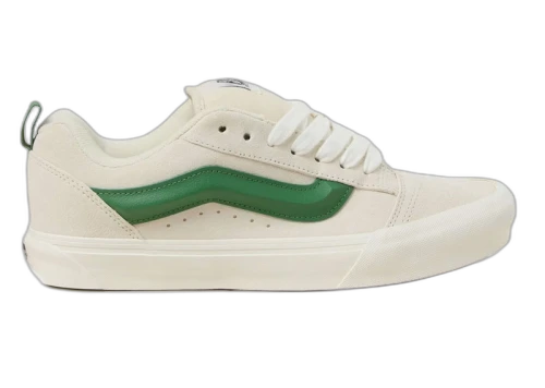 Vans Knu Skool Vintage Suede White Green