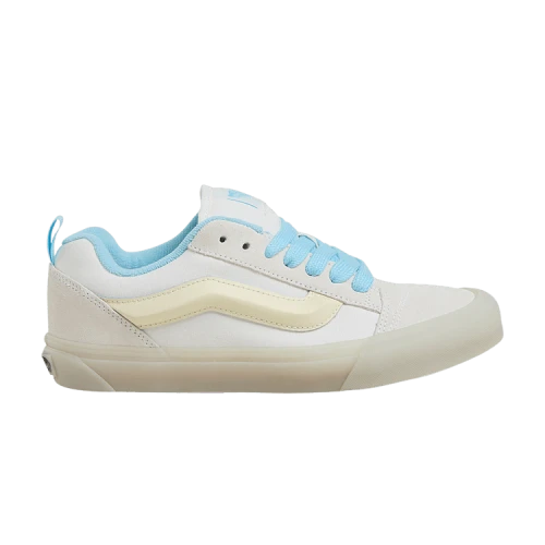Vans Knu Skool White Blue Glow in the Dark