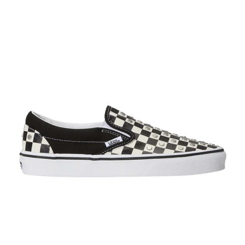 Vans Classic Slip-On 'Checkerboard Studs Black' (Women's)