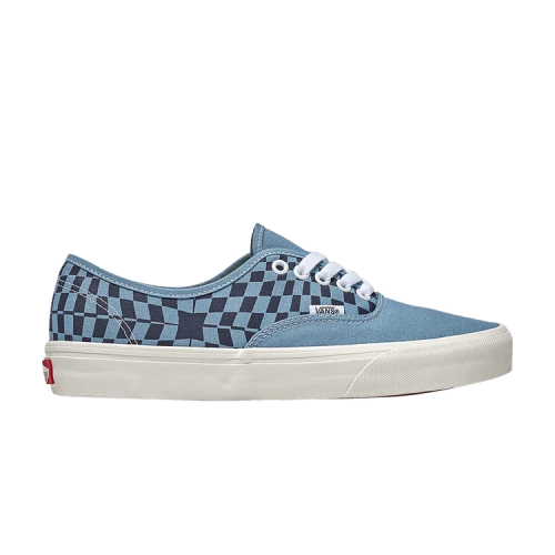 Vans Authentic 'Color Theory - Warp Check Blue'