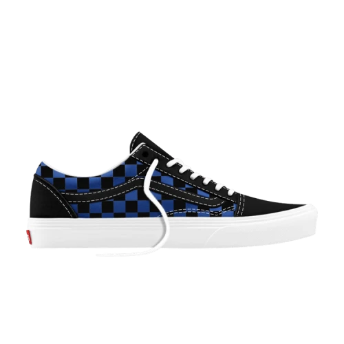 Vans Old Skool 'Checkerboard Blue Black'