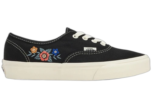 Vans Authentic Black Floral