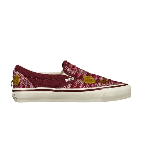 Vans Premium Classic Slip-On Cardigan Brown Pink