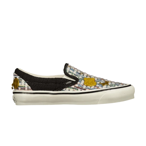 Vans Premium Classic Slip-On Cardigan Black White
