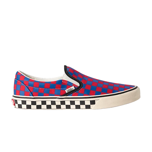Vans Classic Slip-On 'Checkerboard Red Blue'