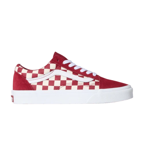 Vans Old Skool 'Checkerboard - Red'