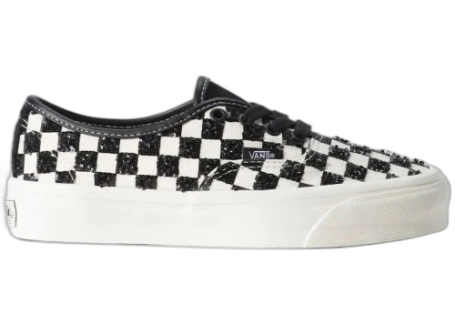 Vans LX Authentic 44 Beaded Checkerboard Black White