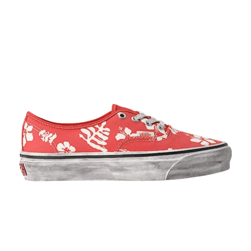 Vans Premium Authentic Archive Aloha Red White