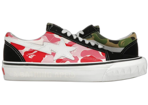 Vans LX Old Skool Bape ABC Multi-Camo