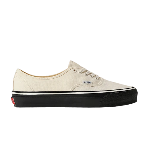 Vans Premium Authentic White Black Midsole