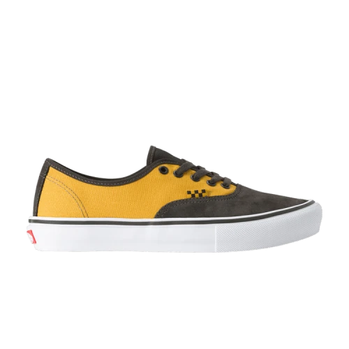 Vans Skate Authentic 'Black Mustard Yellow'