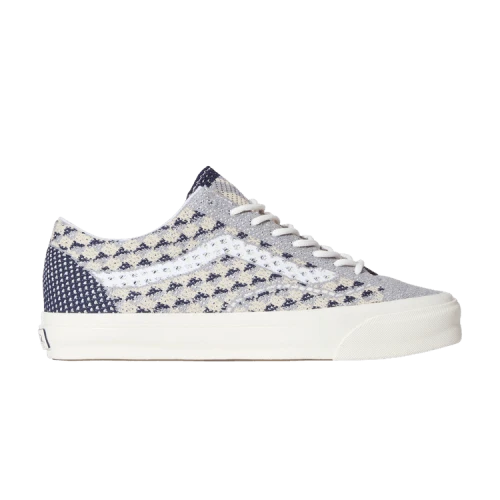 Vans Premium Old Skool 'Knit Pack - Geo Check Frost Grey'