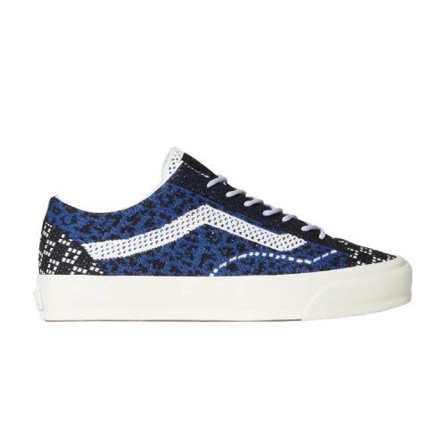 Vans Premium Old Skool 'Knit Pack - Cheetah Navy Blue'