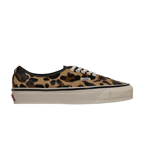 Vans Premium Authentic Leopard Orange Black