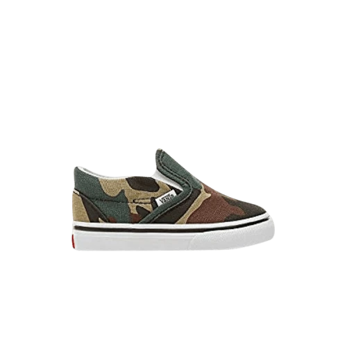 Vans Classic Slip-On Toddler 'Woodland Camo'