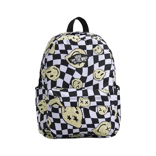 Vans Old Skool Grom Checkerboard Backpack 'White/Black'
