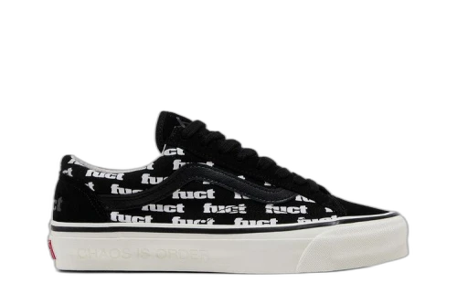 Vans FUCT x Slam Jam x Old Skool Reissue 36 LX 'Black Marshmallow'