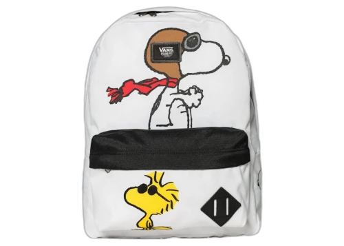 Vans MN Old Skool II Peanuts Backpack White