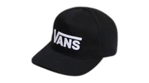 Vans Drop V Logo Snapback Black