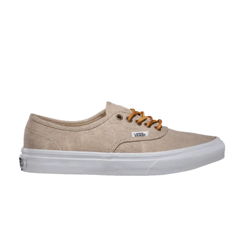 Vans Authentic Slim 'Washed Canvas - Cream'