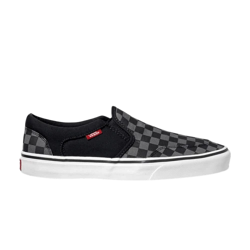 Vans Asher 'Checkers - Black Pewter'