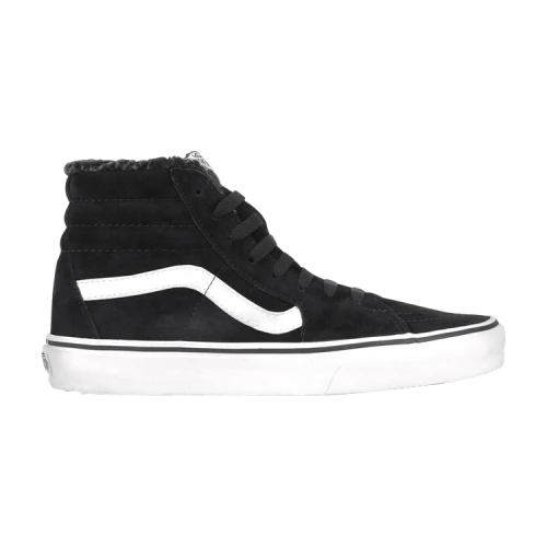 Vans Sk8 Hi Pig Suede Fleece Black