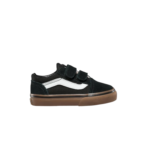 Vans Old Skool V Toddler 'Black Gumsole'