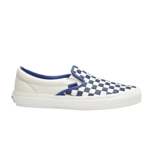 Vans OG Classic Slip-On LX '50th Anniversary - Patriot Blue Checkerboard'