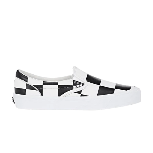 Vans Barneys New York x OG Classic Slip-On LX 'Checker - White Black'