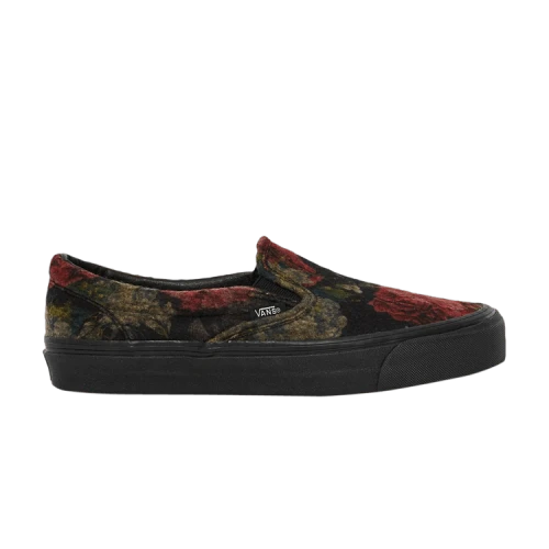 Vans Opening Ceremony x OG Classic Slip-On LX 'Floral - Black Red'
