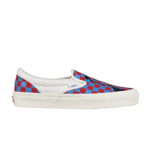 Vans John Van Hamersveld x OG Slip-On 'Red Blue'