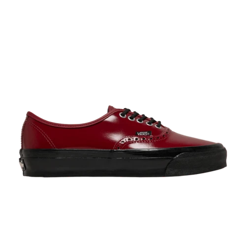 Vans OTW Authentic 44 Siped Vibram Gloss Leather Brogue Bordeaux