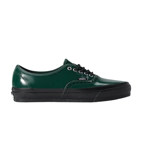 Vans OTW Authentic 44 Siped Vibram Gloss Leather Brogue Emerald Green