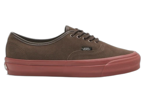 Vans OTW Authentic 44 Siped Vibram Platinum Suede Potting Soil Red Ochre